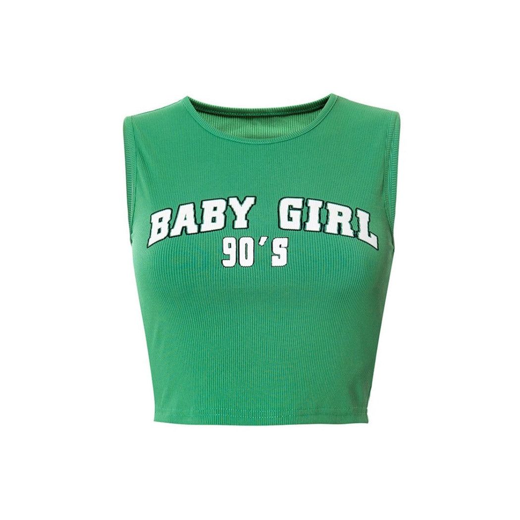 Baby Girl 90's Crop Top sold by Streetwear Society