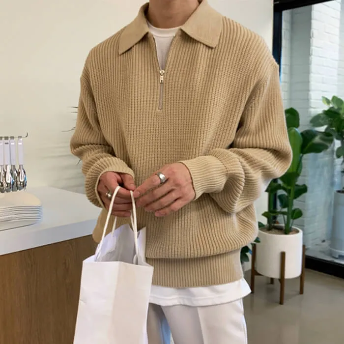 Soft Boy Aesthetic Knit Pullover sold by Streetwear Society
