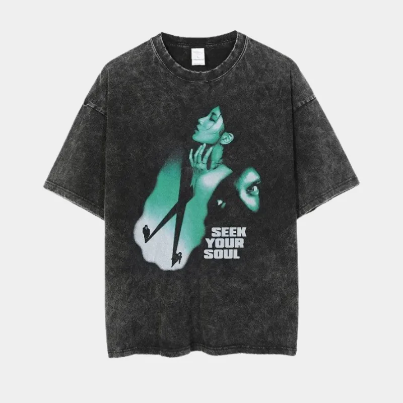 Seek your soul' T shirt sold by Streetwear Society