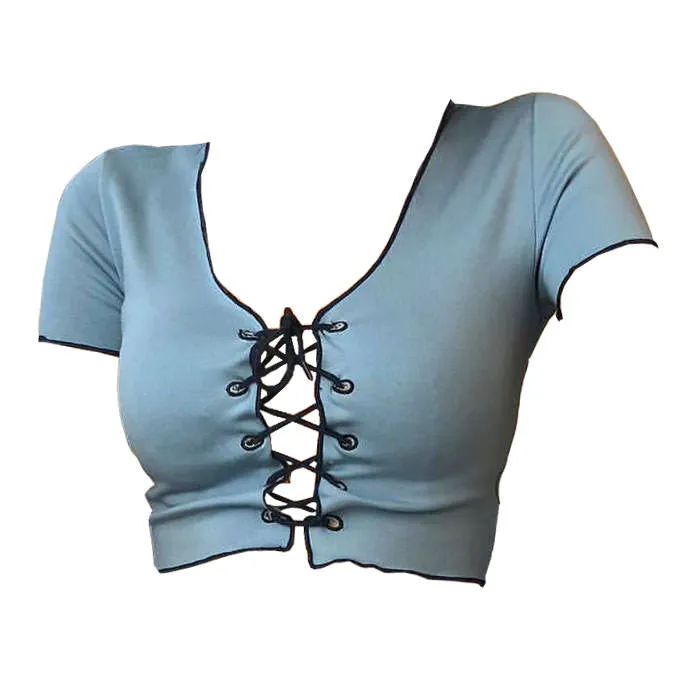 Love Affair Cropped Tee sold by Streetwear Society product image thumbnail 2