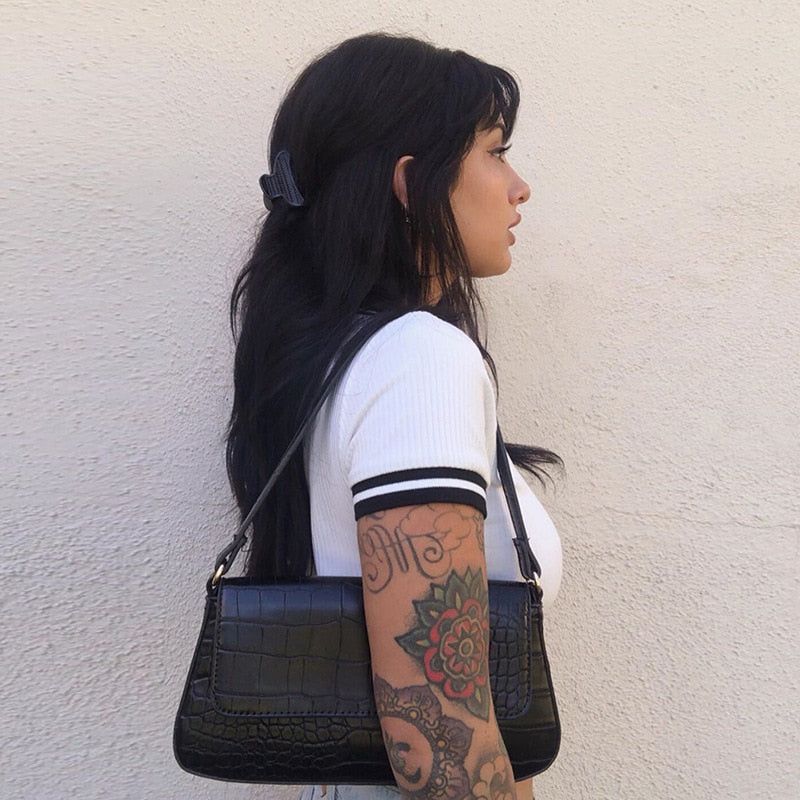 Soft Girl Aesthetic Line Knitted white Crop Top sold by Streetwear Society product image thumbnail 4