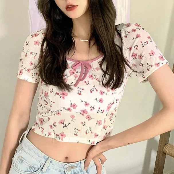 Garden Party Ribbed Top sold by Streetwear Society product image thumbnail 4