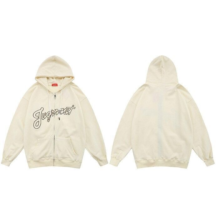 'Jugmant' Zip Up Hoodie sold by Streetwear Society product image thumbnail 2