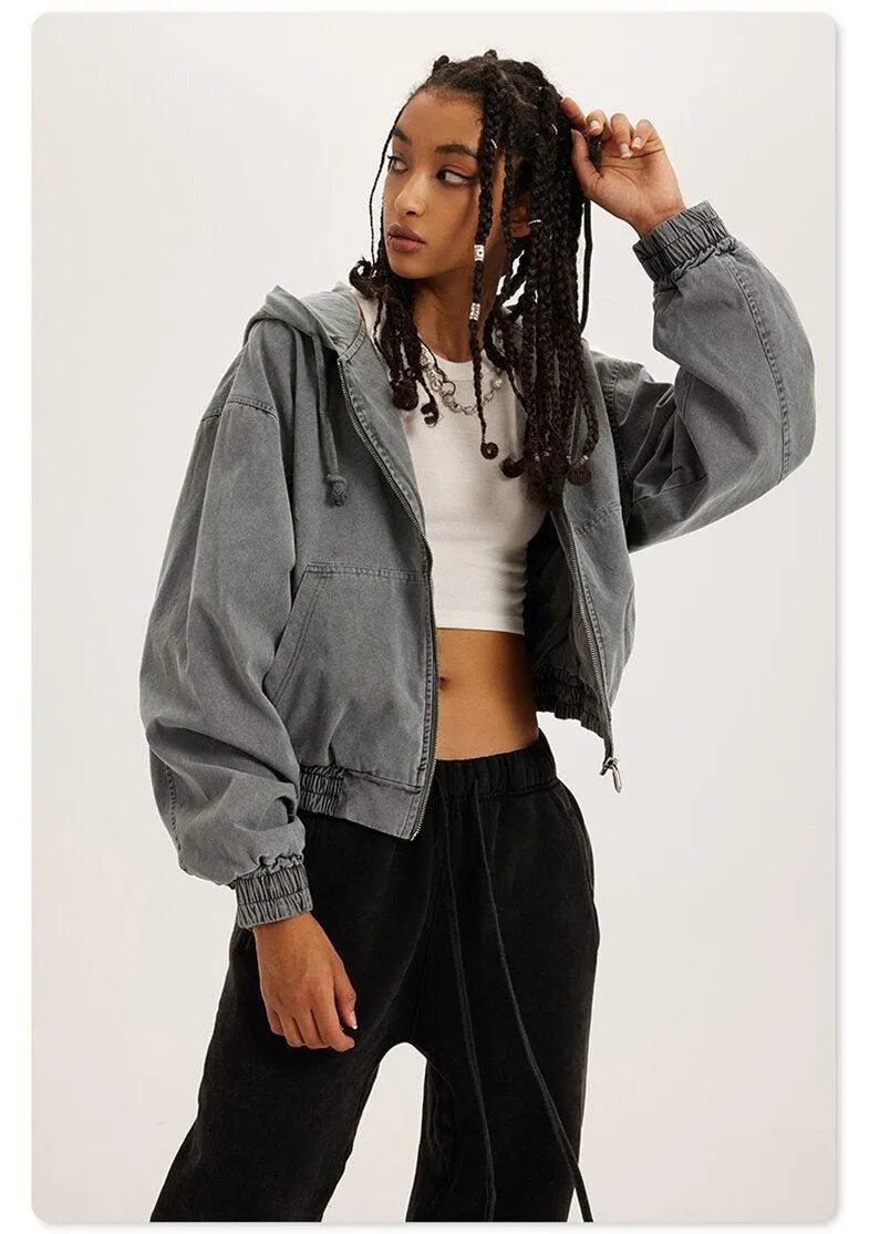 Retro Zip-Up Hoodie sold by Streetwear Society product image thumbnail 5