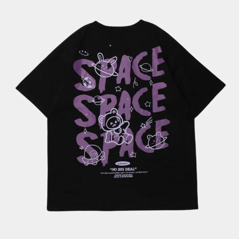 Space bear' T-shirt sold by Streetwear Society