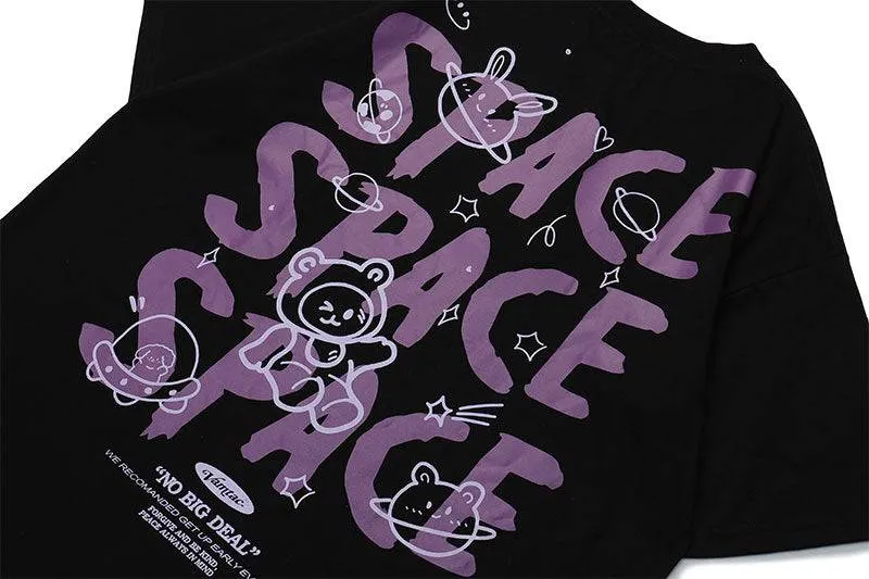 Space bear' T-shirt sold by Streetwear Society product image thumbnail 2