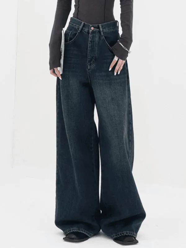 Classic Straight Leg Denim Boyfriend Jeans sold by Streetwear Society