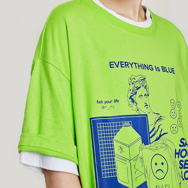 Everything Is Blue Tee sold by Streetwear Society product image thumbnail 2