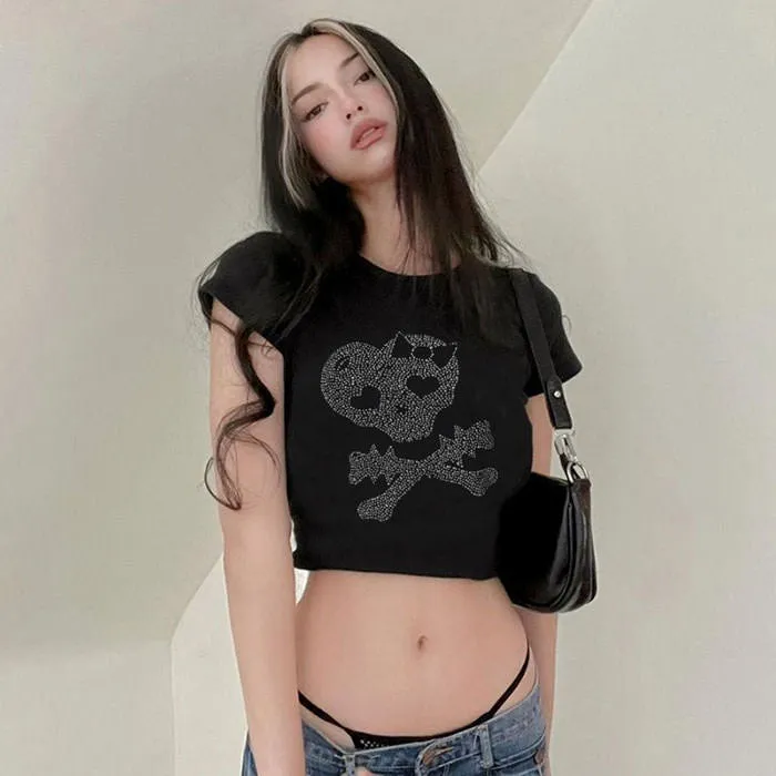 Emo Girl Crop Top sold by Streetwear Society product image thumbnail 5