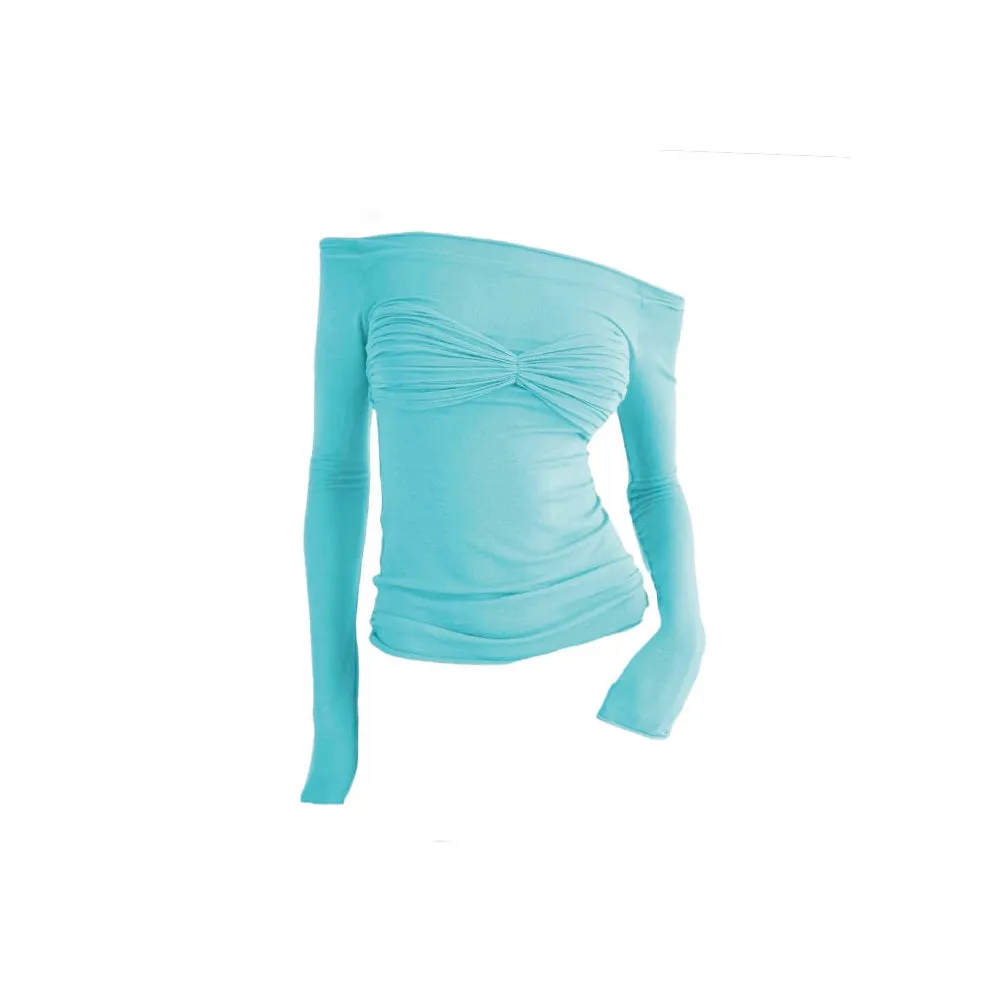 Parisian Ruched Long Sleeve Top sold by Streetwear Society product image thumbnail 2