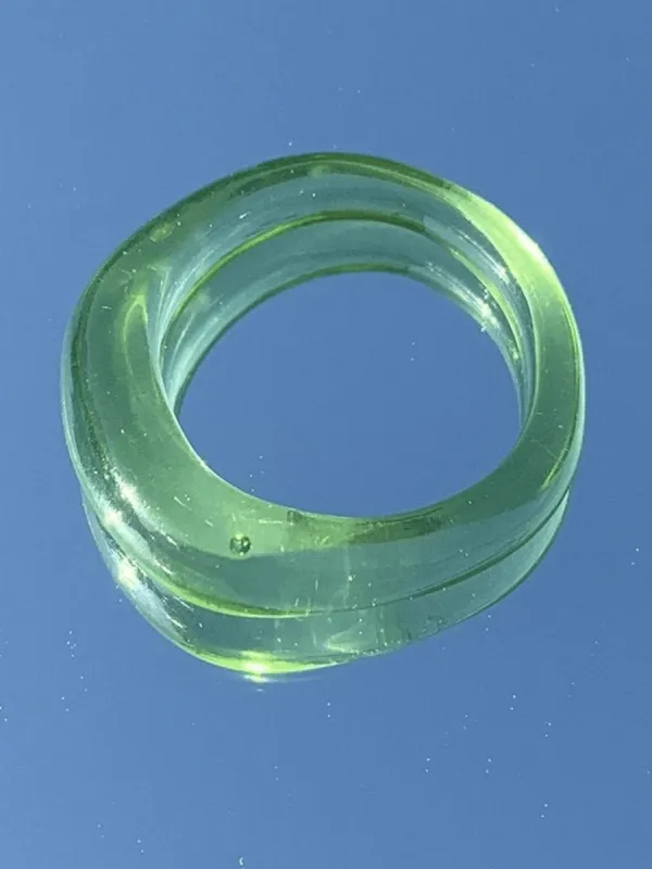 Green Irregular Ring sold by Streetwear Society