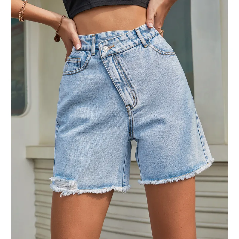 "Oliver" denim shorts sold by Streetwear Society