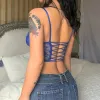 Baddie Lace Crop Corset Top sold by Streetwear Society