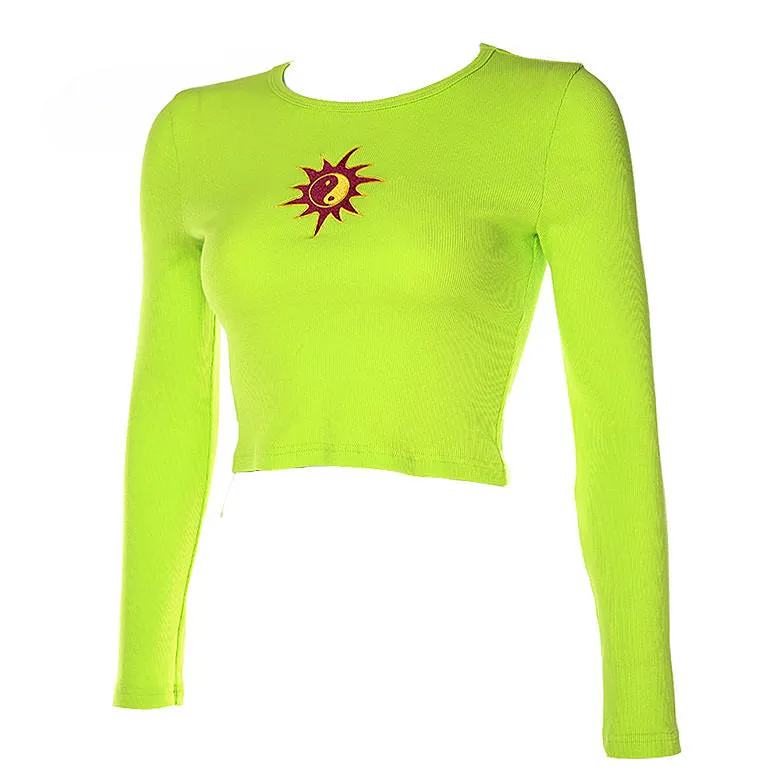 Ying Yang Long Sleeve Top sold by Streetwear Society product image thumbnail 3