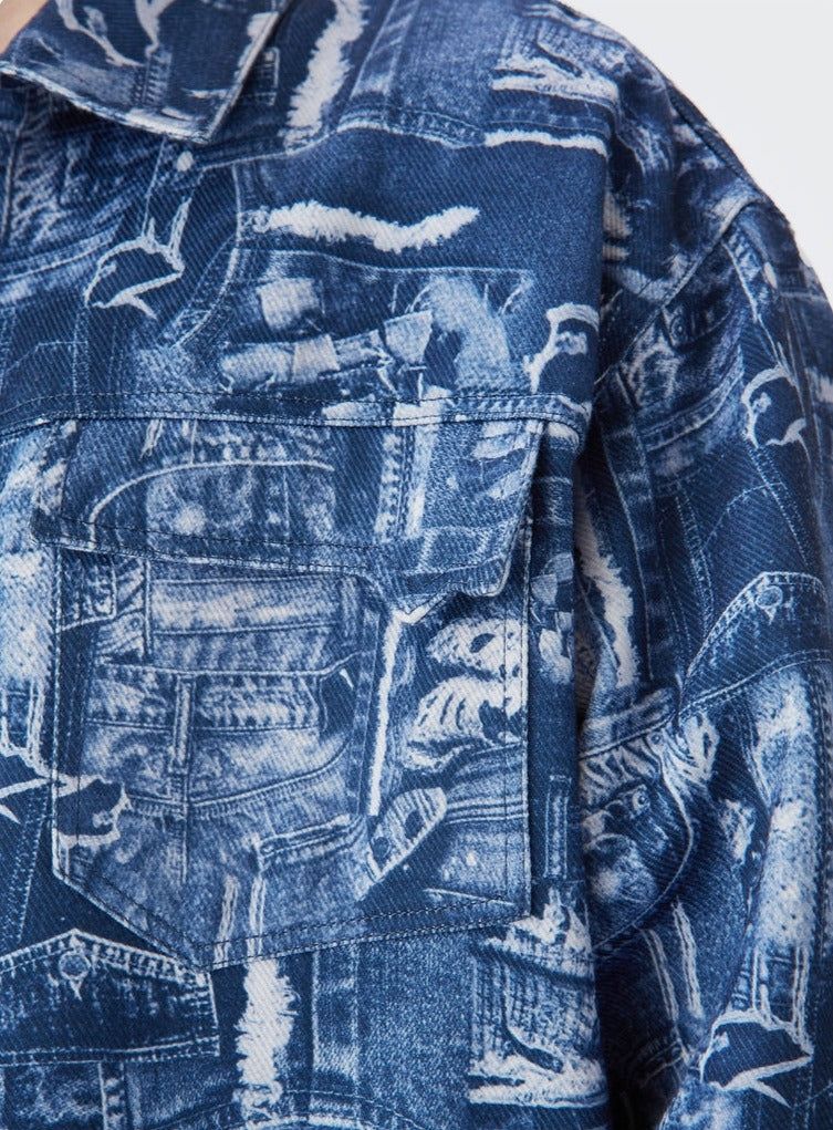 Fiction Denim Jacket sold by Streetwear Society product image thumbnail 5