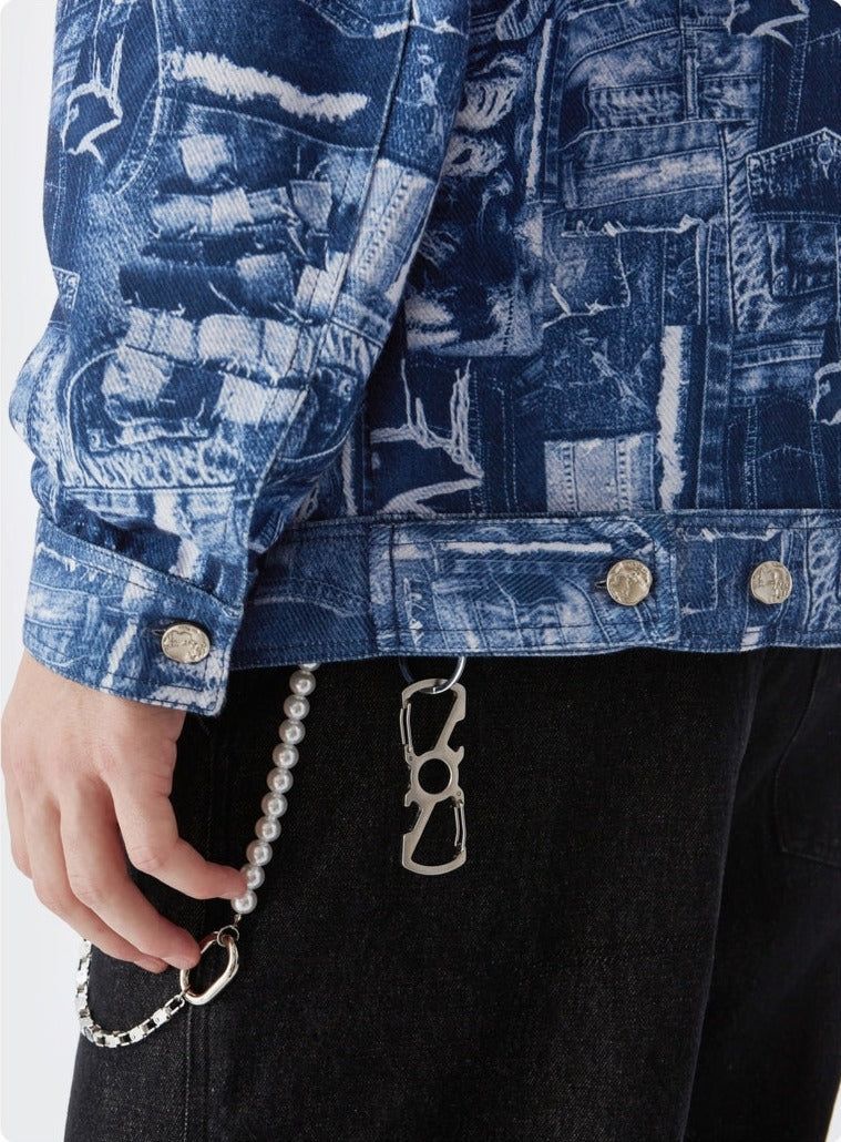 Fiction Denim Jacket sold by Streetwear Society product image thumbnail 6