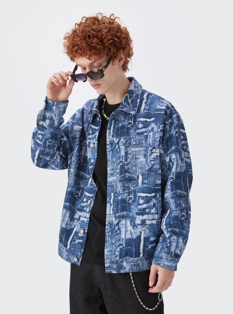Fiction Denim Jacket sold by Streetwear Society product image thumbnail 3