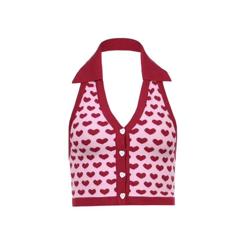 Professional Heartbreaker Collared Top sold by Streetwear Society