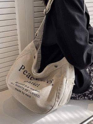 Vintage Logo Graphic Shoulder Bag sold by Streetwear Society