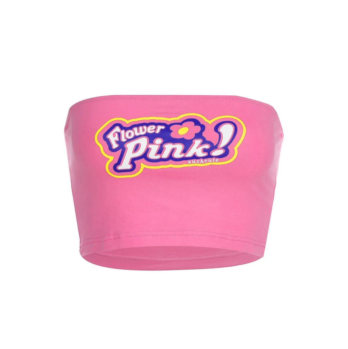 Pink Tube Top sold by Streetwear Society