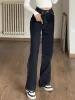 Stitched high waisted boyfriend jeans sold by Streetwear Society