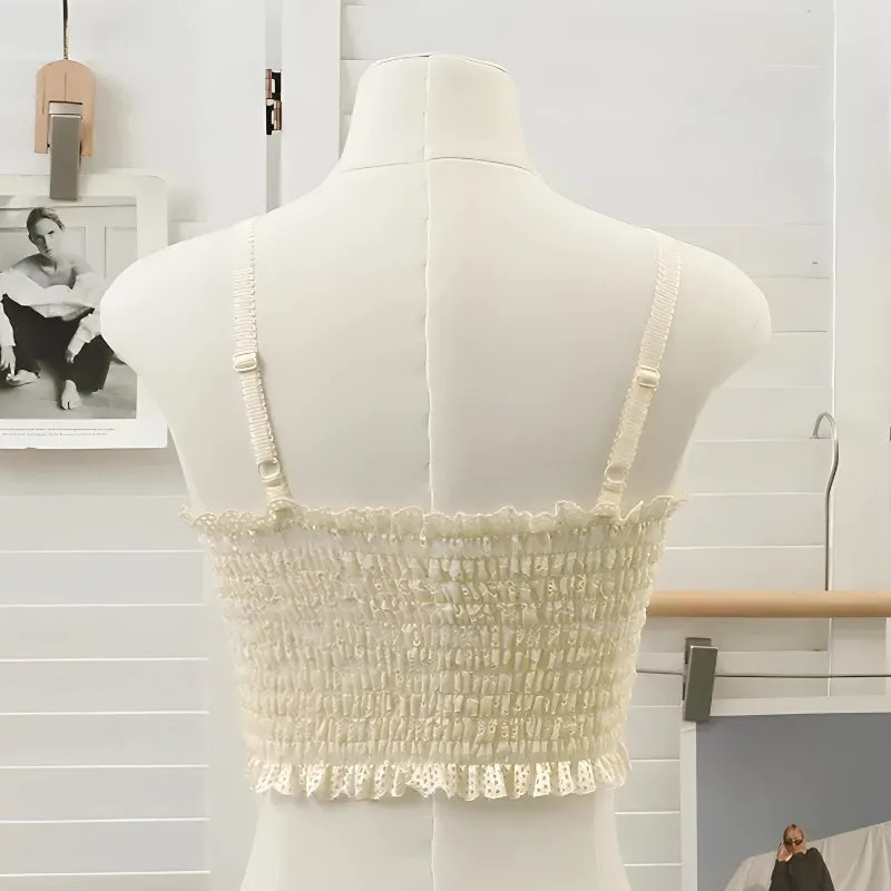 Cottagecore Floral Crop Top sold by Streetwear Society product image thumbnail 3