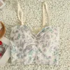 Cottagecore Floral Crop Top sold by Streetwear Society