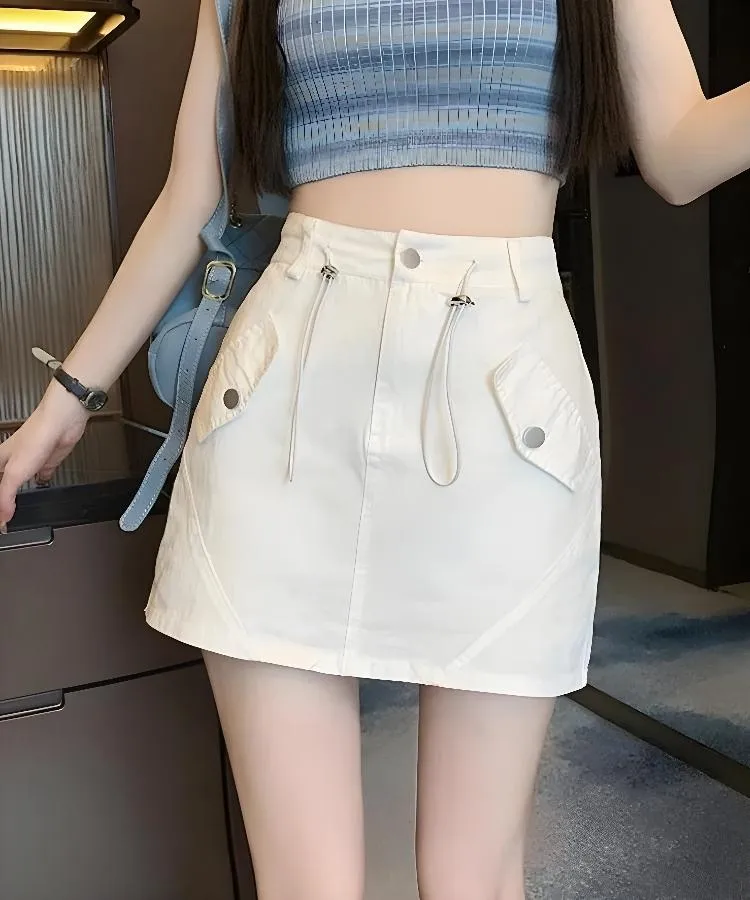 Y2K Cargo Mini Skort sold by Streetwear Society