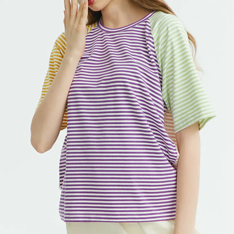 Candy Stripes Tee sold by Streetwear Society