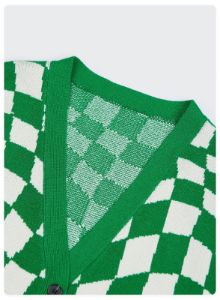 Sleeveless plaid cardigan sold by Streetwear Society