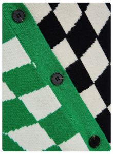 Sleeveless plaid cardigan sold by Streetwear Society