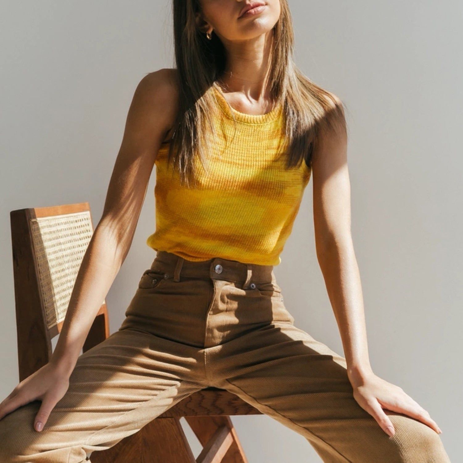 Rainbow Knitted Tank Top sold by Streetwear Society product image thumbnail 21