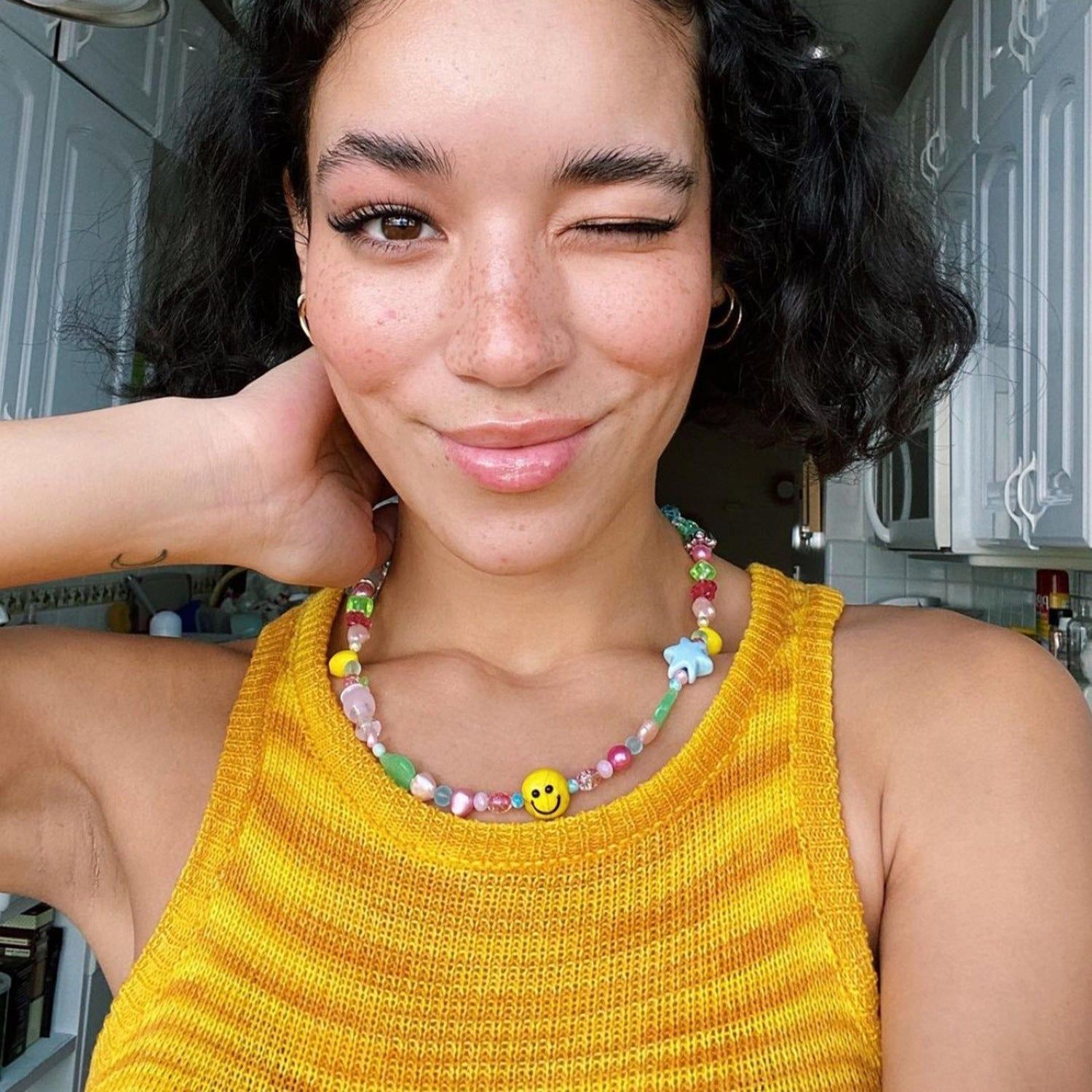 Rainbow Knitted Tank Top sold by Streetwear Society product image thumbnail 28