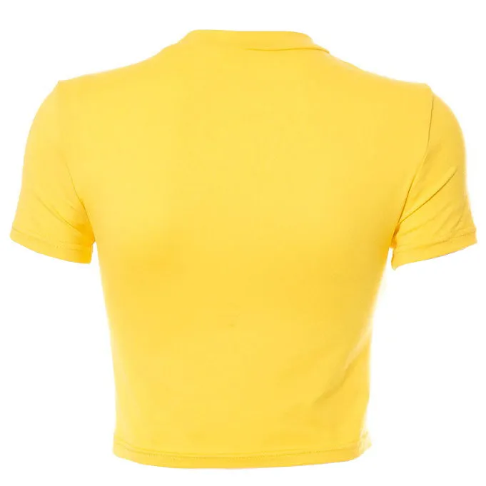 Smiley Face Crop Top sold by Streetwear Society product image thumbnail 3