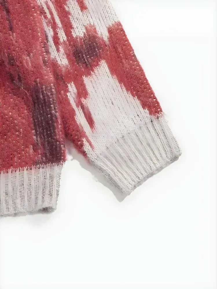 Tie Dye Turtle Neck Knitted Sweater sold by Streetwear Society product image thumbnail 3