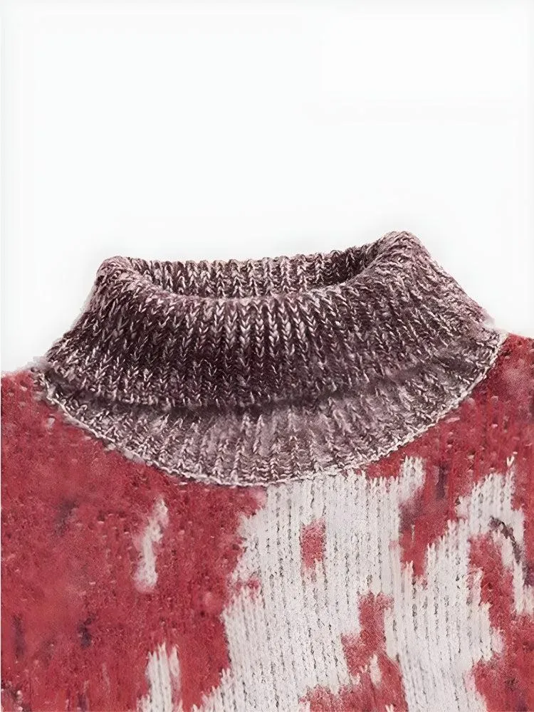 Tie Dye Turtle Neck Knitted Sweater sold by Streetwear Society product image thumbnail 2