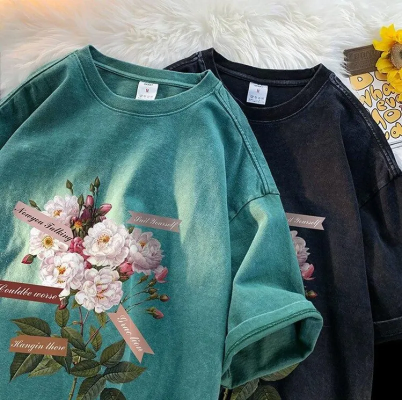 Flowers Tee sold by Streetwear Society