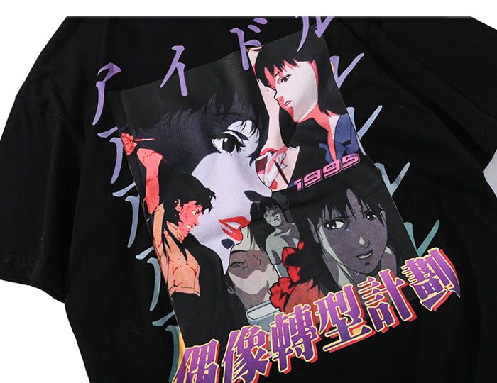 Perfect Blue Homage Cotton T-Shirt sold by Streetwear Society product image thumbnail 5