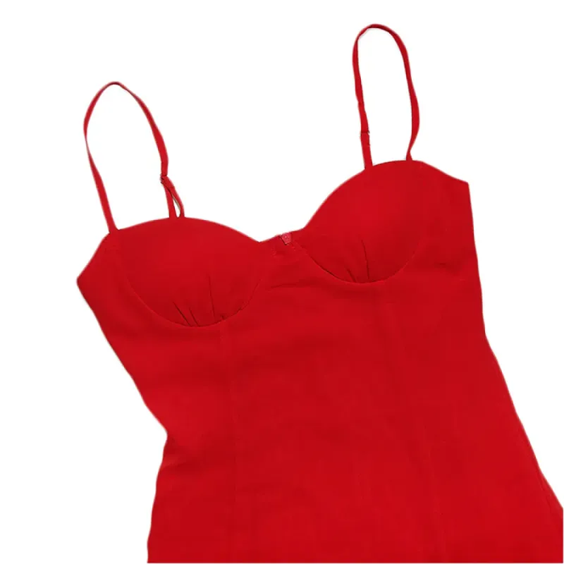Florence Satin Mini Dress sold by Streetwear Society