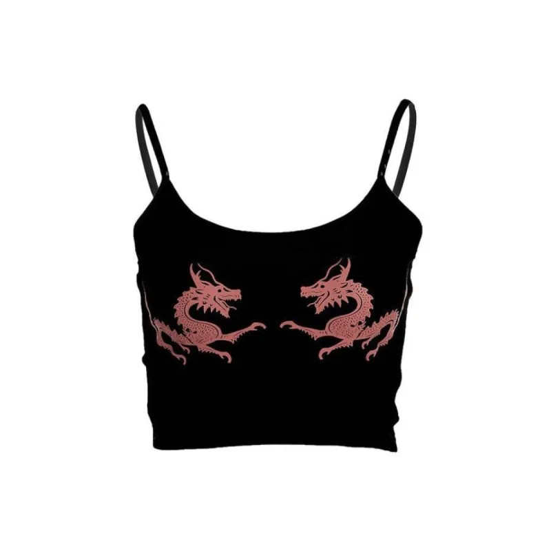 Dragon Skinny Tank sold by Streetwear Society