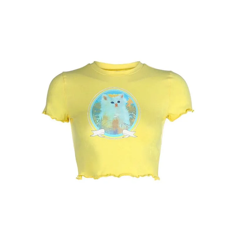 Kitty Love Baby Tee sold by Streetwear Society