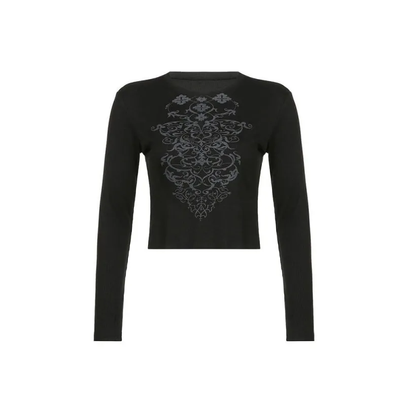 Fairy Grunge Ribbed Top sold by Streetwear Society