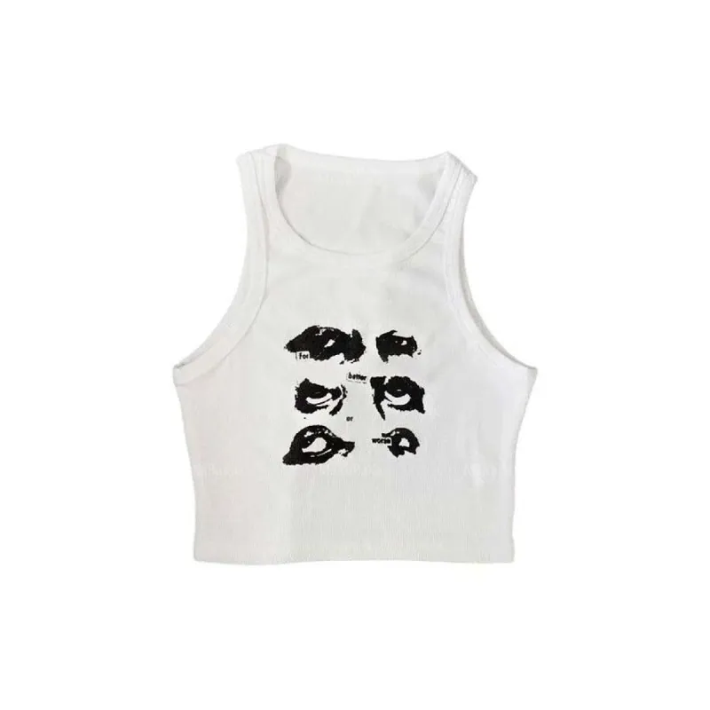 Aesthetic Eyes Tank Top sold by Streetwear Society