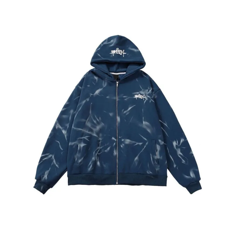 'Smile' Zip Up Hoodie sold by Streetwear Society