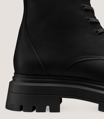 BEDFORD SLEEK LACE-UP BOOTIE sold by Stuart Weitzman product image thumbnail 5