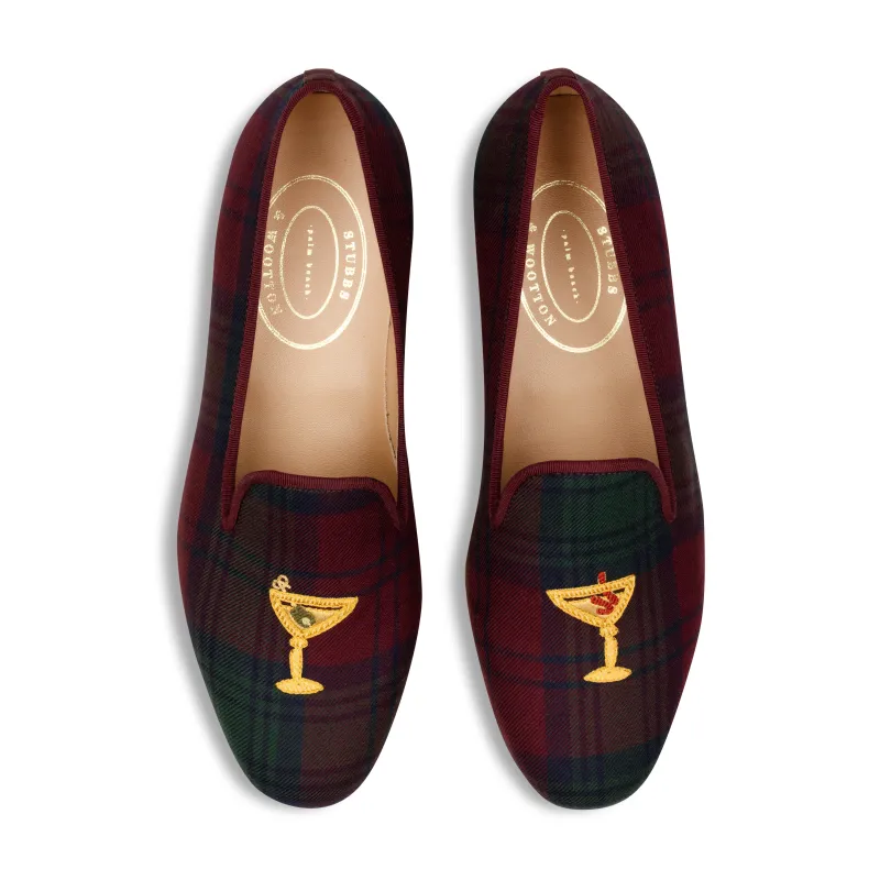 Martini Tartan Slipper (Women) sold by Stubbs & Wootton