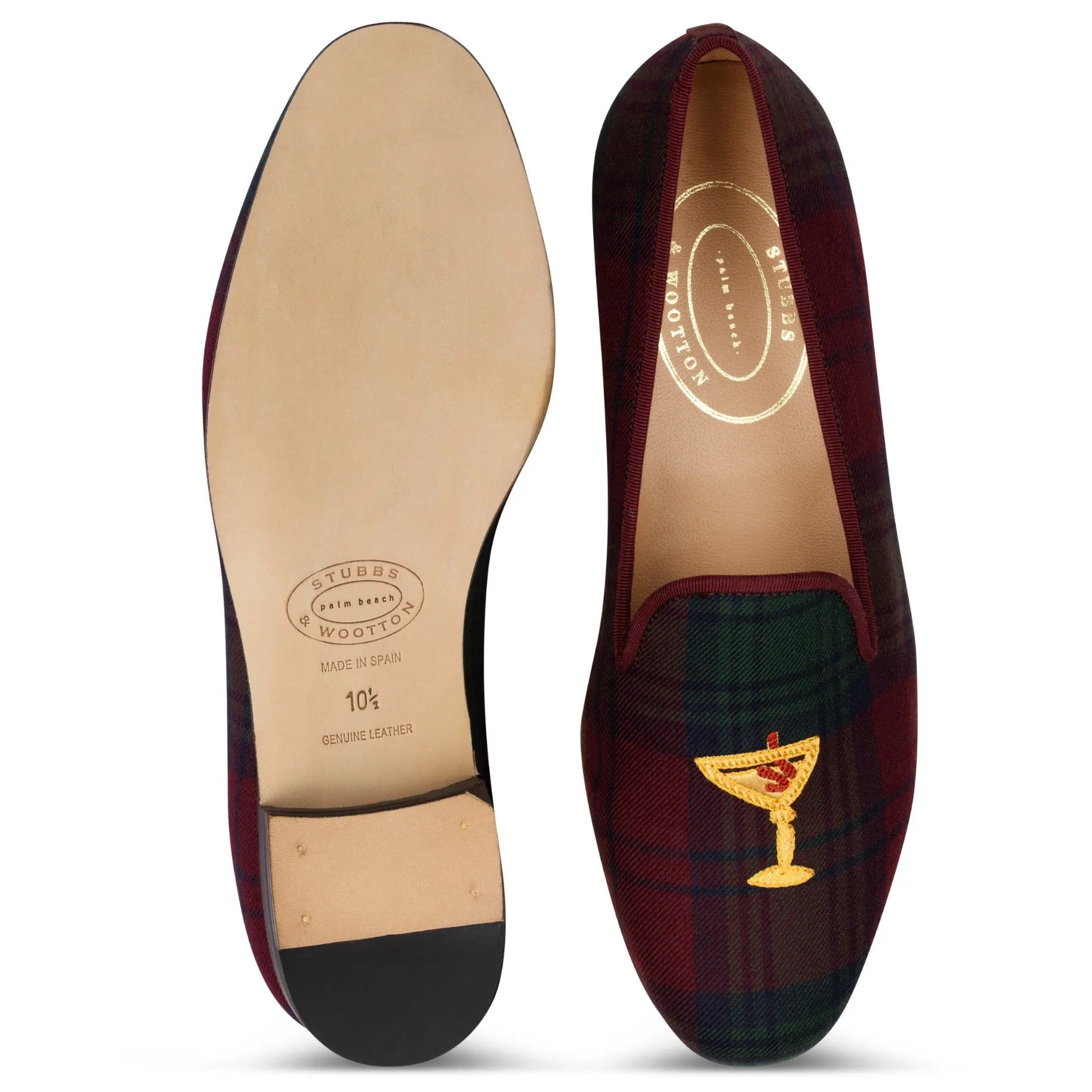 Martini Tartan Slipper (Women) sold by Stubbs & Wootton product image thumbnail 4