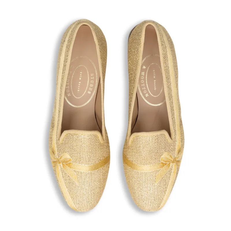 Wrapped Raffia Woven Slipper (Women) sold by Stubbs & Wootton