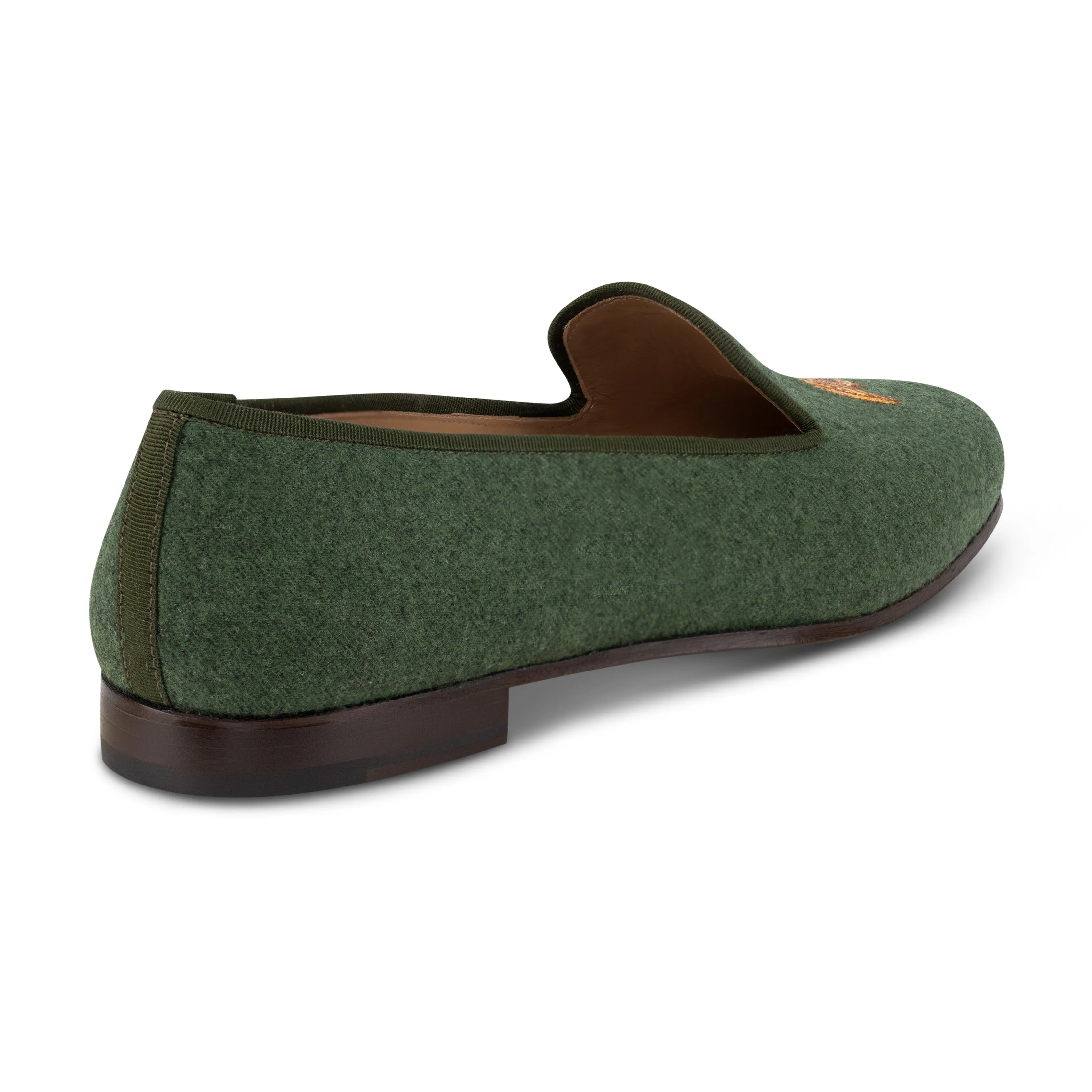 Owl Loden Flannel Slipper (Men) sold by Stubbs & Wootton product image thumbnail 3