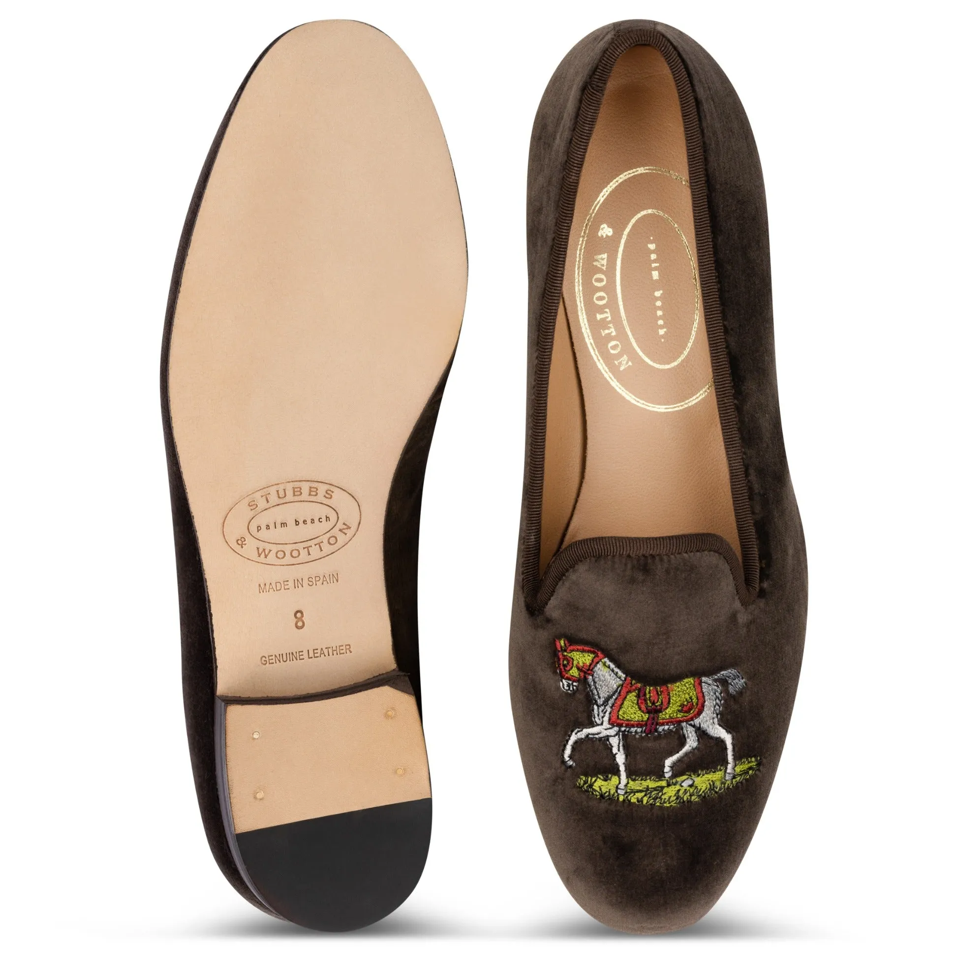 Justify Espresso Velvet Slipper (Women) sold by Stubbs & Wootton product image thumbnail 4